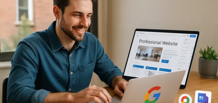 Bouw eenvoudig een professionele website met Google sites en vergroot je online zichtbaarheid