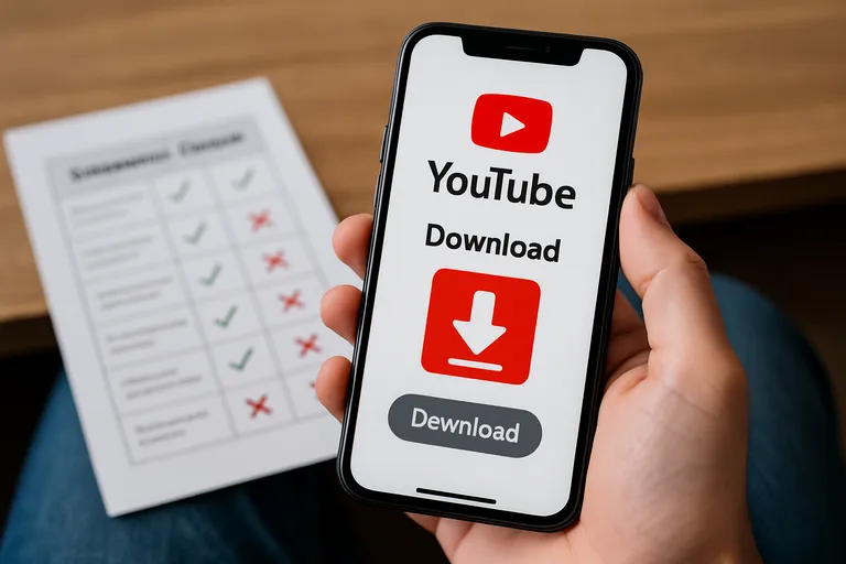 Hoe kies je een betrouwbare Youtube-download app