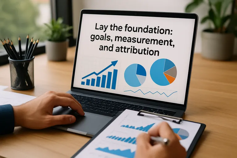 Leg de basis: doelen, meting en attributie