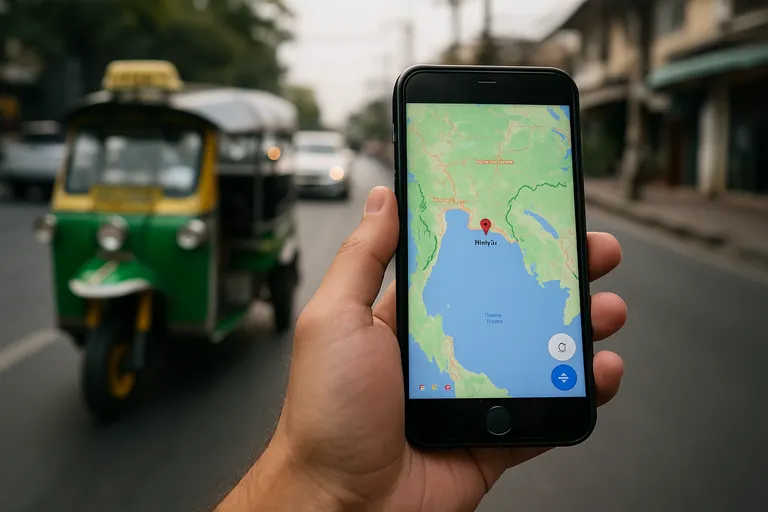 Navigatie en vervoer in Thailand