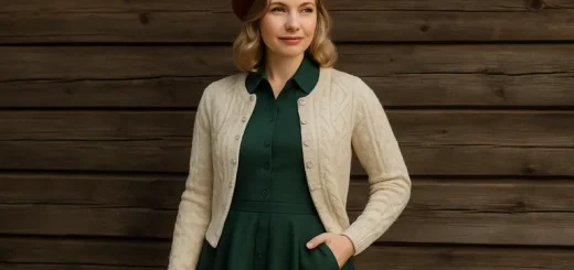 Scandinavische retro-elegantie voor elke dag met tijdloze jurken en knitwear van Emmy design