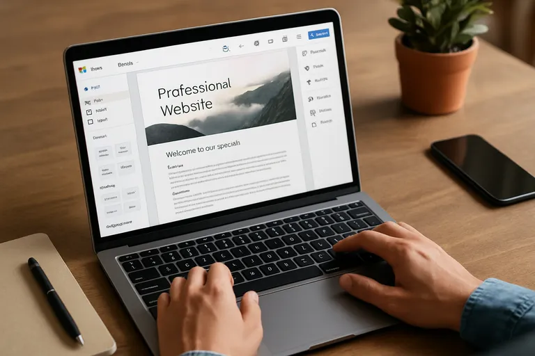 Stap-voor-stap een website maken met Google sites