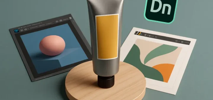 Van photoshop en illustrator naar overtuigende ruimtelijke composities met Adobe dimension