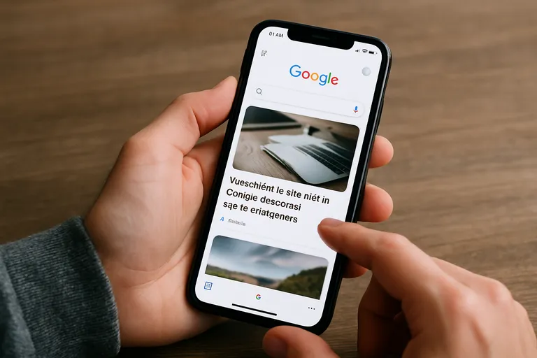 Verschijnt je site niet in Google discover? tips voor uitgevers