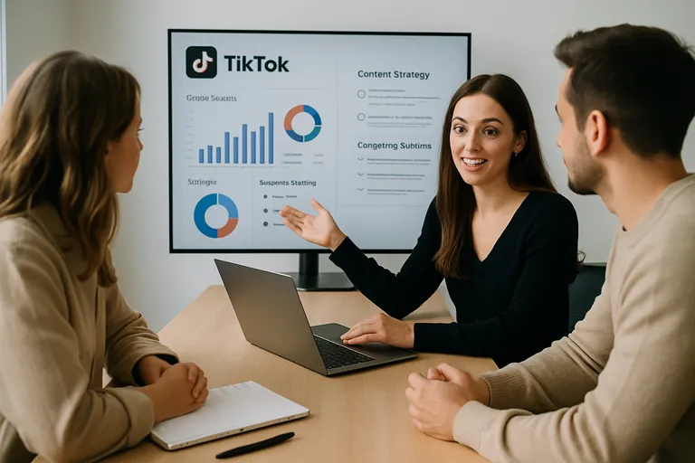 Wat doet een Tiktok-bureau in de praktijk