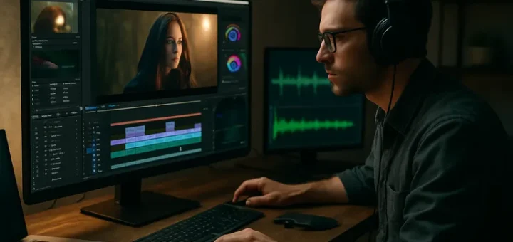 Zo verander je ruwe beelden in een meeslepend verhaal met strakke montage, kleurcorrectie en geluidsontwerp